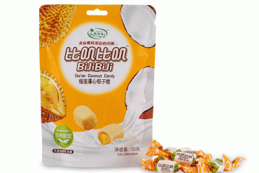 Durian coconut chewy candy
